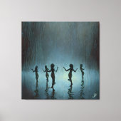 雨踊り キャンバスプリント (正面)