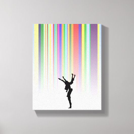 雨踊り キャンバスプリント (正面)