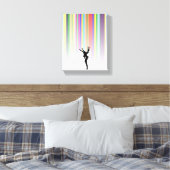 雨踊り キャンバスプリント (インサイチュ (寝室))