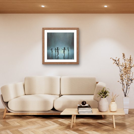 雨踊り キャンバスプリント