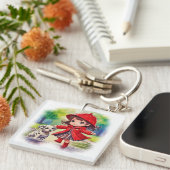 雨踊り キーホルダー (正面右)