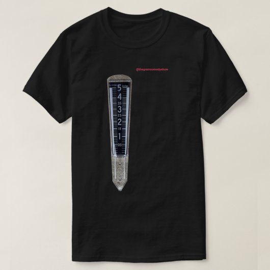 雨量計 Tシャツ (デザイン正面)