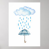 雨降り ポスター (正面)