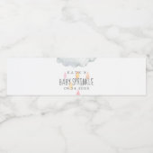 雨雲ガールベビー散水瓶ラベル ペットボトルラベル (シングルラベル)