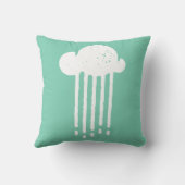 雨雲ハローワールドアレカスタムンカラー枕 クッション (裏面)