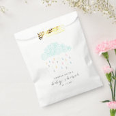 雨雲ベビーシャワー フェイバーバッグ (封をした状態)