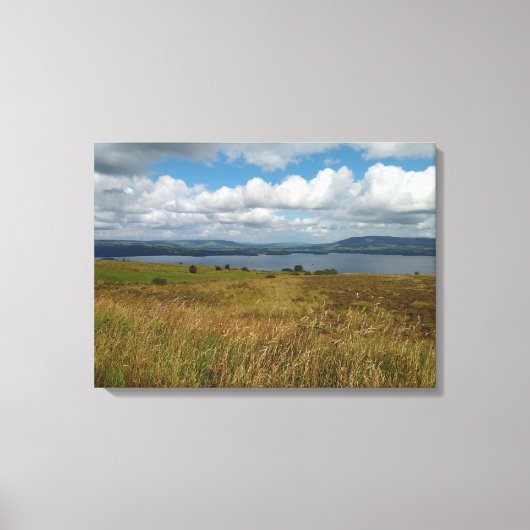 雨雲 キャンバスプリント (正面)