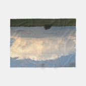 雨雲 フリースブランケット (正面(横))