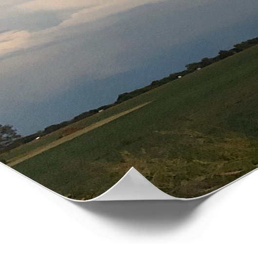 雨雲 ポスター (角)