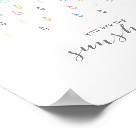 雨雲 ポスター (角)