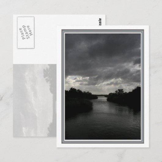 雨雲 ポストカード (正面/裏面)