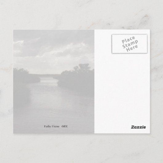 雨雲 ポストカード (裏面)