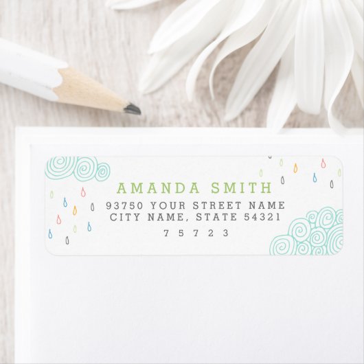 雨雲 ラベル (インサイチュ)