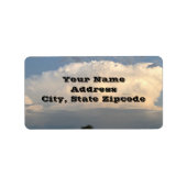 雨雲 ラベル (正面)