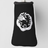 雨龍の丸 ゴルフヘッドカバー (回転90)