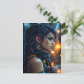 雨10代のの中 ポストカード (スタンド正面)