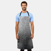 雨 エプロン (着用した状態)