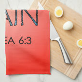 雨 キッチンタオル (四つ折り)