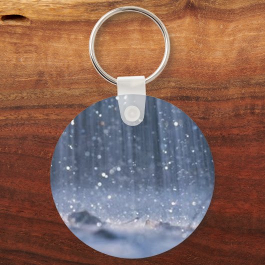 雨 キーホルダー (正面)