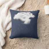 雨 クッション (ブランケット)