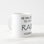 雨 コーヒーマグカップ (正面左)