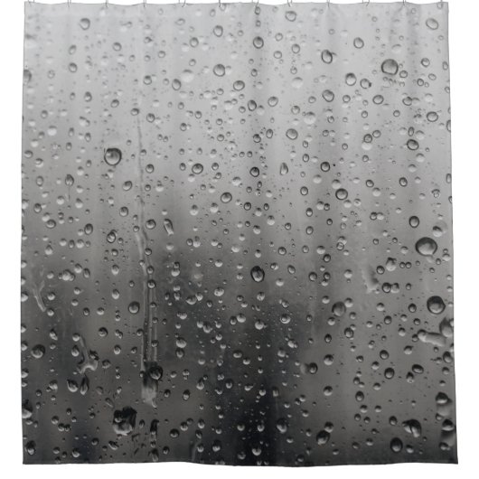 雨 シャワーカーテン (正面)