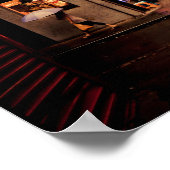 雨 – チャイナタウン – ニューヨーク ポスター (角)