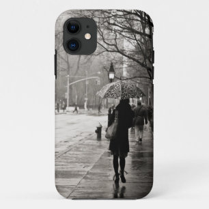 雨-ニューヨークシティ iPhone 11 ケース