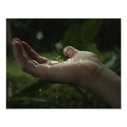 雨 フォトプリント            (正面)