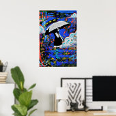 雨 ポスター (ホームオフィス)