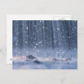 雨 ポストカード (正面/裏面)