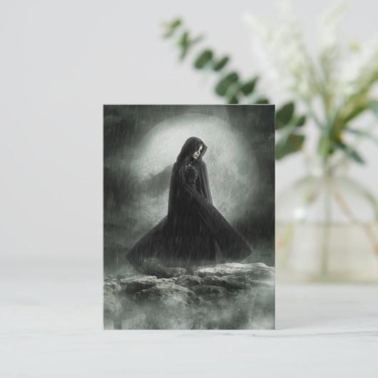 雨 ポストカード (スタンド正面)