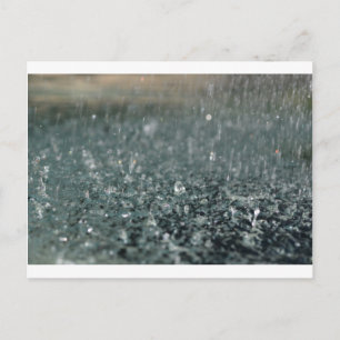 雨 ポストカード
