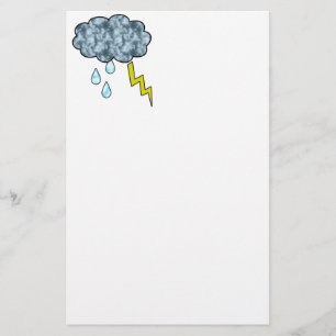雨 便箋