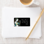 "雨"部族ドレッドロックレインメーカー先住民妖精 ラベル (インサイチュ)