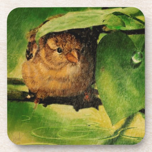 雨、雨は遠くにに行きます コースター (正面)