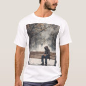 雨 Tシャツ (正面)