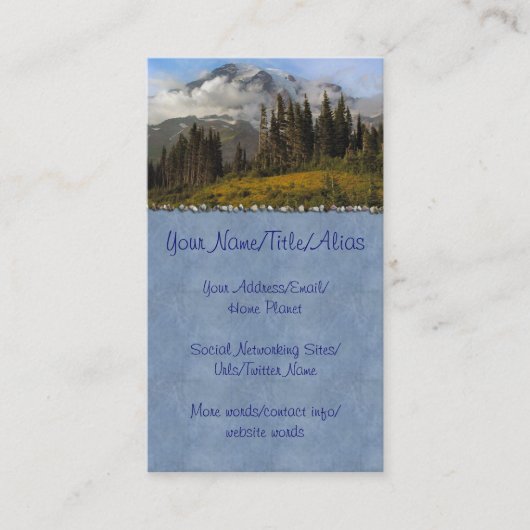 雨Mt 名刺 (正面)