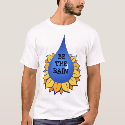 雨Tシャツがあって下さい Tシャツ (正面)