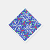 雪с片を積む スタンダードカクテルナプキン (角)