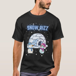 雪うねり Tシャツ