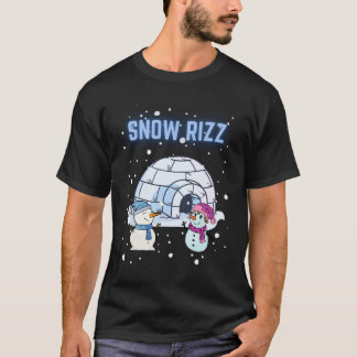 雪うねり Tシャツ
