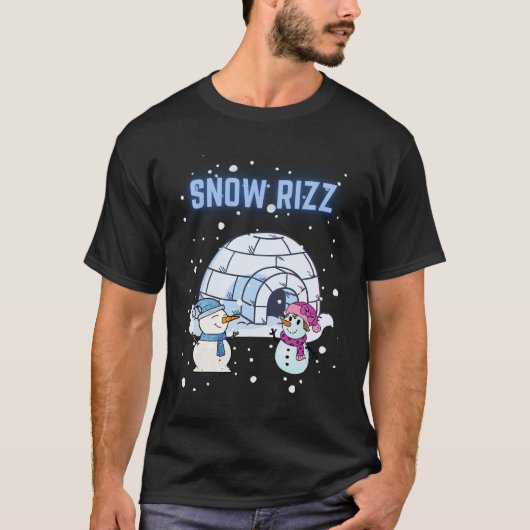 雪うねり Tシャツ (正面)