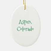 雪おもしろい最高の盤の旅はキャストで腕を折った時あり セラミックオーナメント (裏面)