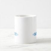 雪おもしろい片 コーヒーマグカップ (中央)