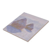 雪および日曜日のクロード・モネ|の三角波の効果 タイル (側面)