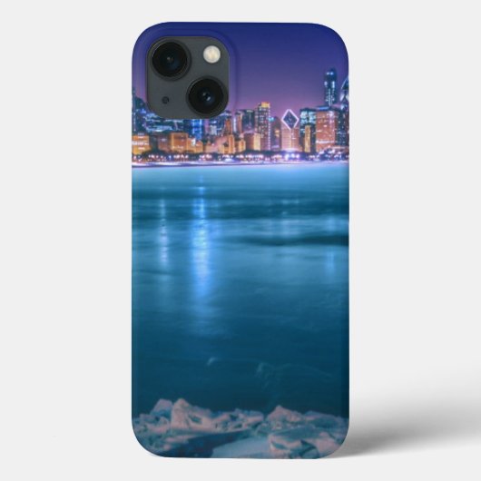 雪および氷は北極で湖Michigaで富みます Case-Mate iPhoneケース (裏面)