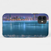 雪および氷は北極で湖Michigaで富みます Case-Mate iPhoneケース (裏面(横))