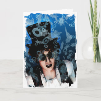 雪および蒸気の挨拶状 シーズンカード