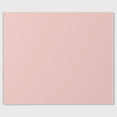 雪お洒落片クリスマスパターンパステルピンク ラッピングペーパー (フラット)